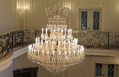 Chandeliers and Crystal